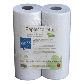 papier-toilette-pq-100-recycle-eco-responsable-zero-dechet-6-rouleaux-400-feuilles-blans-chacun-papeco